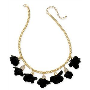 NEW Stunning Fabric Flower Statement Necklace by INC - Now Only $15!